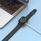 Зарядний пристрій для Apple Watch 1/2/3/4/5/6/SE бездротовий BOROFONE BQ13. White - зображення 5