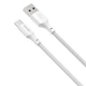 USB кабель USB на Type-C Baseus Simple Wisdom Data Cable Kit | (2 шт в наборі, 1.5m, 5A, 40W). White - зображення 7