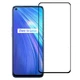 Захисне скло LUX для Realme 6 Full Сover чорний 0,3 мм в упаковці - зображення 3