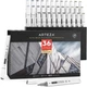 Спиртові маркери Arteza Alcohol Art Markers 36 сірих тонів (‎ARTZ-8907-1) - зображення 1