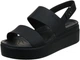 Женские сандалии CROCS Women’s Brooklyn Low Wedge 42 Черный 206453 - изображение 5