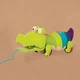 Игрушка-Каталка на веревочке Battat - Крокодил Клац-Клаус (BX1674Z) - изображение 4