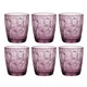 Набор стаканов Bormioli Rocco Diamond Rock Purple 302258Q02021990 (390 мл, 6 шт) - изображение 2