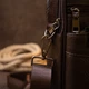 Мессенджер чоловічий вертикальний Vintage 20394 Коричневий - зображення 7