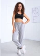 Спортивні штани з високою талією Fashion Girl "Matrix" 46-48 сірий - зображення 1