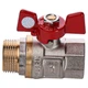 Кран шаровый прямой Q PROFESSIONAL 3/4″ НВ КБ PN40 QP152 - изображение 2