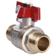 Кран шаровый прямой SOLOMON 1/2″ НН КБ PN40 B1420 - изображение 3
