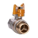 Кран шаровый прямой Q PROFESSIONAL 1/2″ НВ ЖБ PN40 QP152 - изображение 3
