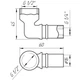 Кутник із внутрішньою різьбою прес APE AP 152 1/2″х16 000001734 - зображення 3
