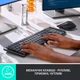 Клавіатура Logitech MX Mechanical Wireless Illuminated Performance Graphite (920-010757) - изображение 2