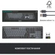 Клавіатура Logitech MX Mechanical Wireless Illuminated Performance Graphite (920-010757) - изображение 9