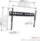 Настенное крепление Vogels MA4010 (6374685) - изображение 2
