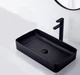 Умывальник Rea Denis 35x61 black matt (REA-U3690) - изображение 5