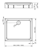 Поддон Radaway Laros D 120x80 (SLD81217-01) - изображение 2