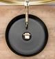 Умывальник Rea Sami 36x36 black matt/gold (REA-U0595) - изображение 5