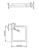 Піддон Radaway Siros C Compact 90x90 акрил (SBC9917-2) - зображення 2