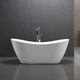 Ванна акриловая Rea Ferrano 170x80 + сифон + пробка click/clack (REA-W0106) - изображение 3