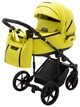 Коляска 2 в 1 Adamex Porto Light ECO кожа 100% SA-22 желтый - изображение 2