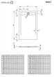 Душевой поддон RADAWAY Teos F 130x90 цвет антрацит HTF13090-64 - изображение 2