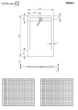 Душевой поддон RADAWAY Teos F 130x90 цвет антрацит HTF13090-64 - изображение 2