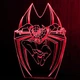 Акриловый светильник-ночник Человек-Паук 2 (Spider-Man) красный tty-n001068 - изображение 1