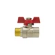 Кран кульовий Raftec RED PN40 ЗВ 1/2 ' CBB-011 - зображення 3