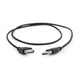 Дата кабель USB 2.0 AM/AF 0.75m Cablexpert (CC-USB2-AMAF-75CM/300-BK) - зображення 1