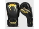 Рукавички боксерські VENUM Impact Boxing Gloves 10 унцій чорний/золотий (4152) - зображення 3