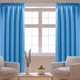 Штора Vipro Group Decora 140 х 250 см на тесьме (404-14) голубая - изображение 2