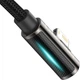 Кабель Baseus Legend Series Elbow Fast Charging Data Cable USB to Lightning Black 1м (CALCS-01) - изображение 3