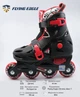 Ролики детские Flying Eagle SQ APEX раздвижные размер 26-30 черные Гарантия 1 год - изображение 1