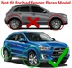 Брызговики для Mitsubishi ASX 2010-2019 без арок, комплект из 4 штук. Xukey - изображение 3