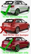 Брызговики для Audi A3 2012-2015 Хэтчбек, комплект 4 шт - изображение 2