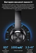 Бездротові Bluetooth-навушники Picun B21 з функцією плеєра Black - зображення 1