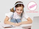 Дитячі дротові навушники Picun Q5 Mint Pink - зображення 5