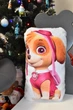 Подушка-игрушка Детская Плюшевая Щенячий Патруль "СКАЙ", девочка 37х21 см, розовая - изображение 2