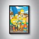Постер мультсериала The Simpsons Симпсоны (Sims) - изображение 2
