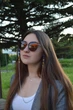 Ланцюжок для окулярів та капелюха "Вільна Україна" з натуральним каменем содалить і бурштин. Колекція України - зображення 5