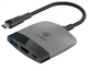 Адаптер перехідник HAGIBIS USB Hub Type-C 3.1 - HDMI для Nintendo Switch / OLED / Black-Gray - зображення 1