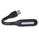 USB лампа для ноутбука LED черная Memos, Мини USB LED подсветка-лампа для ноутбука для работы в темноте Черный - изображение 2
