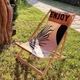 Шезлонг складаний Enjoy the moment - зображення 3