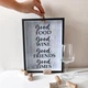 Копилка оригинальная для винных пробок Good food, wine, friends, times - изображение 2