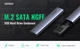 Корпус карман для жестких дисков UGREEN M.2 SATA NGFF SSD Enclosure B-Key 5 Гбит/с A to C Cable 50cm (CM400) - изображение 8