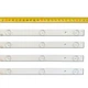 LED підсвітка TV 43" 9-led 824mm 3V GC43D09-ZC21FG-04 303GC430034 DLED43GC4X9 4pcs=1set - изображение 3