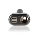 Розгалуджувач в гніздо прикурювача 1 х 12V + 2USB Alca Auto Stecker 510 100 - зображення 2