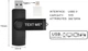 USB\OTG Флеш накопитель TEXT ME 32GB + Адаптер Type-C Black (18820) - изображение 4