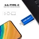 USB Флеш накопичувач JASTER 16GB + Type-C 2.0 Blue (17627) - зображення 5