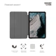 Чохол-книжка на планшет Nokia T20, Smart Case, Black, підставка для планшета 10.4 , шкіряний, мікрофібра, на магніті, ArmorStandart (ARM61360) - зображення 3