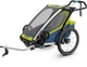 Детская коляска Thule Chariot Sport 1 (Chartreuse-Mykonos) (TH 10201002) - изображение 1