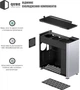 Корпус QUBE i 400 Tempered glass Silver (i400-G Silver) - изображение 13